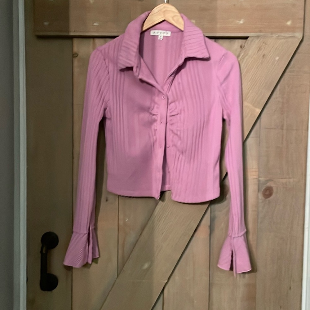 Lavender/pink  cardigan HYFVE brand size Medium